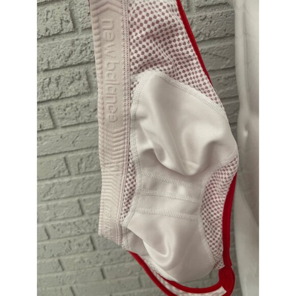 New Balance Women Red Sports Bra Size 32D - Picture 7 of 11